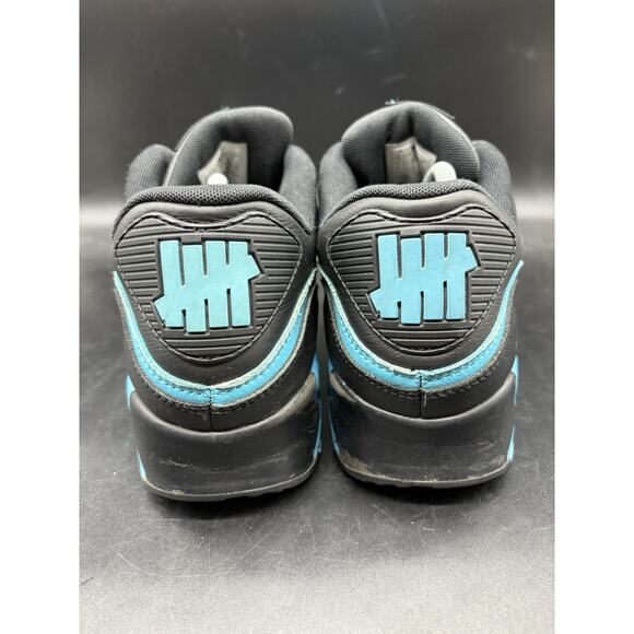 Nike Air Max 90 Undefeated Black Blue Fury CJ7197-002 Mens sneakers size 10.5 main image 6